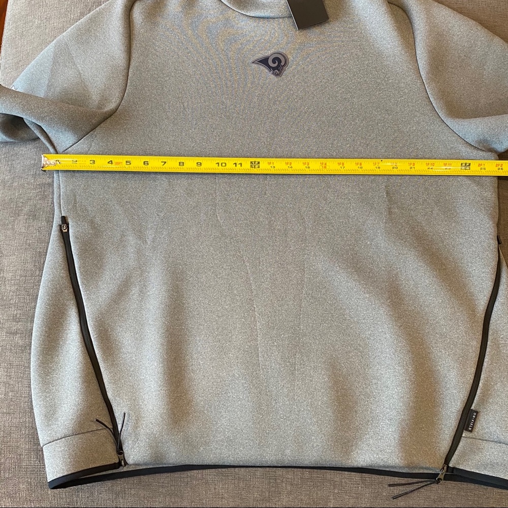 Nike LA Rams NFL On-Field Football Show-Out Hoodie - Picture 16 of 16
